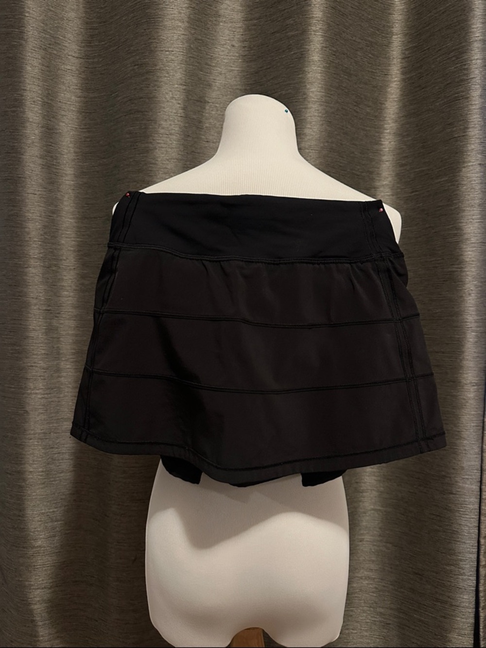 Lululemon Athletica Black Pace Rival Skirt